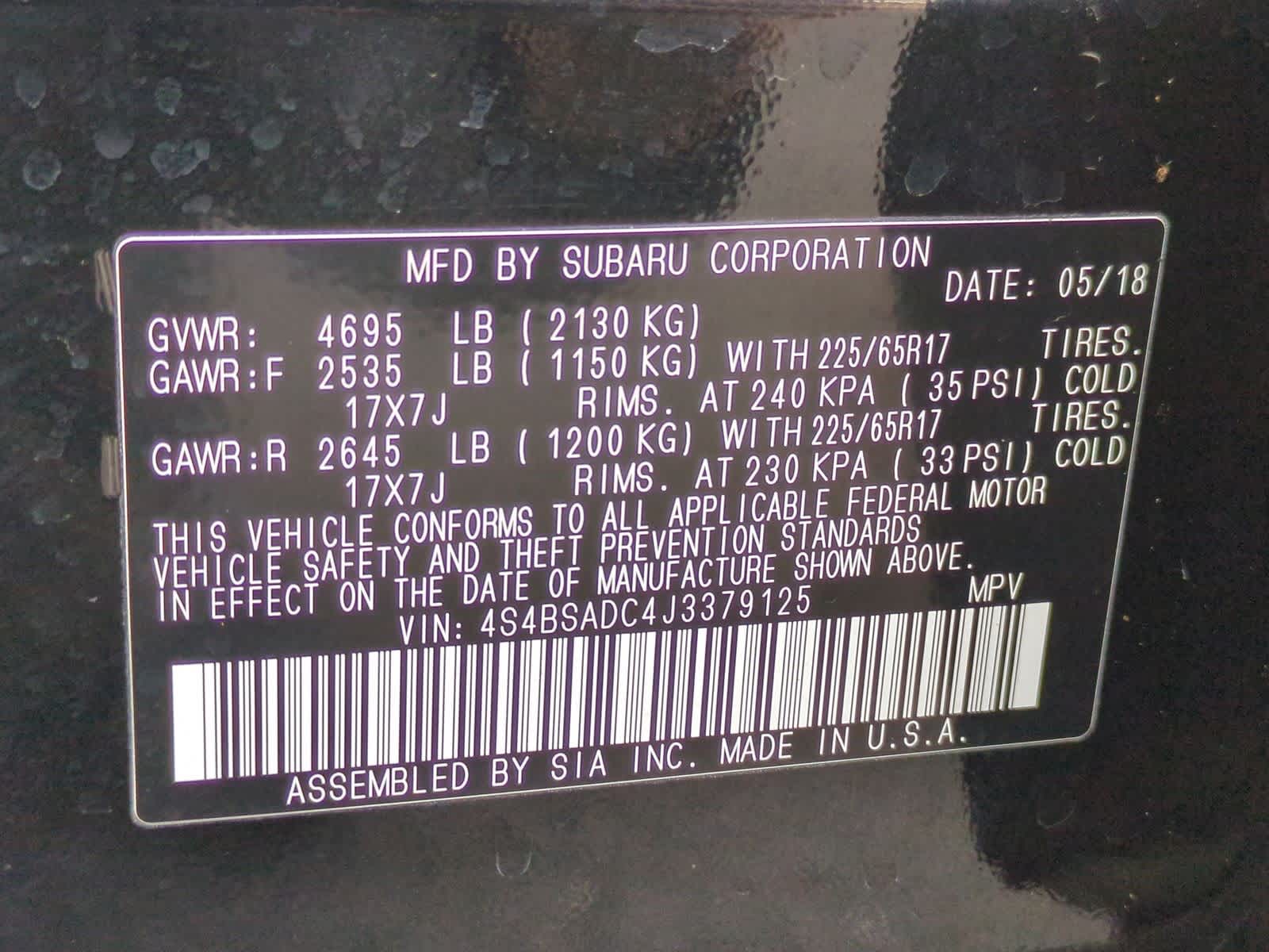 Thumbnail: 2018 Subaru Outback - 35