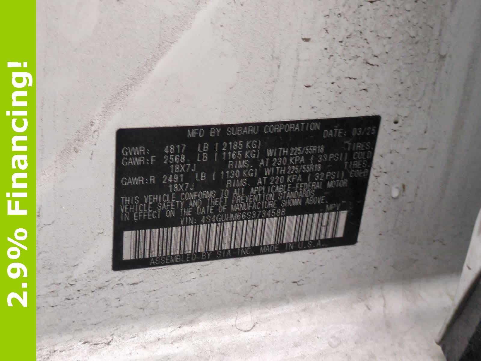 Thumbnail: 2025 Subaru Crosstrek - 37