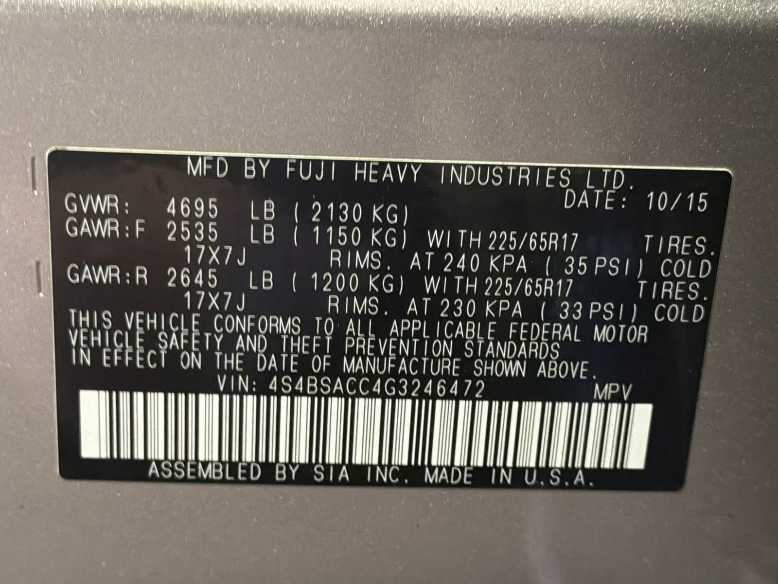 Thumbnail: 2016 Subaru Outback - 36