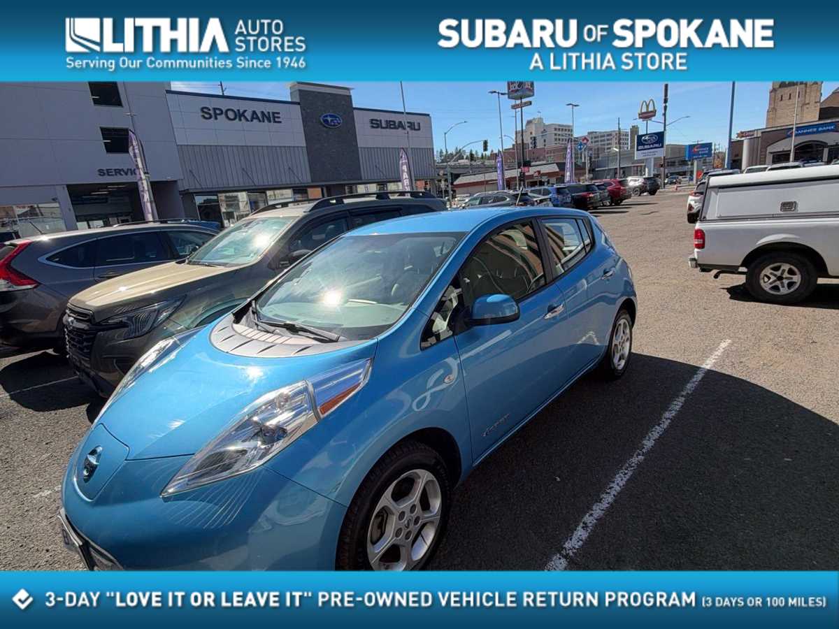 Used 2011 Nissan LEAF SL with VIN JN1AZ0CP3BT005281 for sale in Spokane, WA