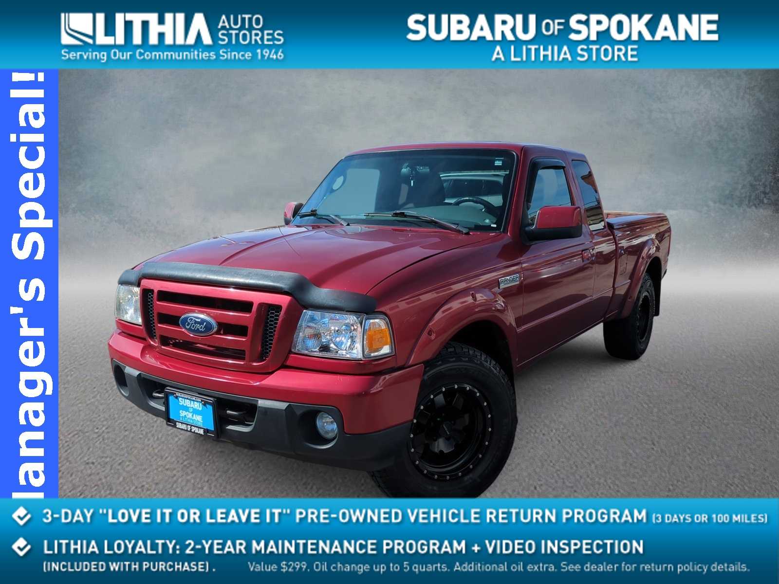 2010 Ford Ranger XLT -
                  Spokane, WA