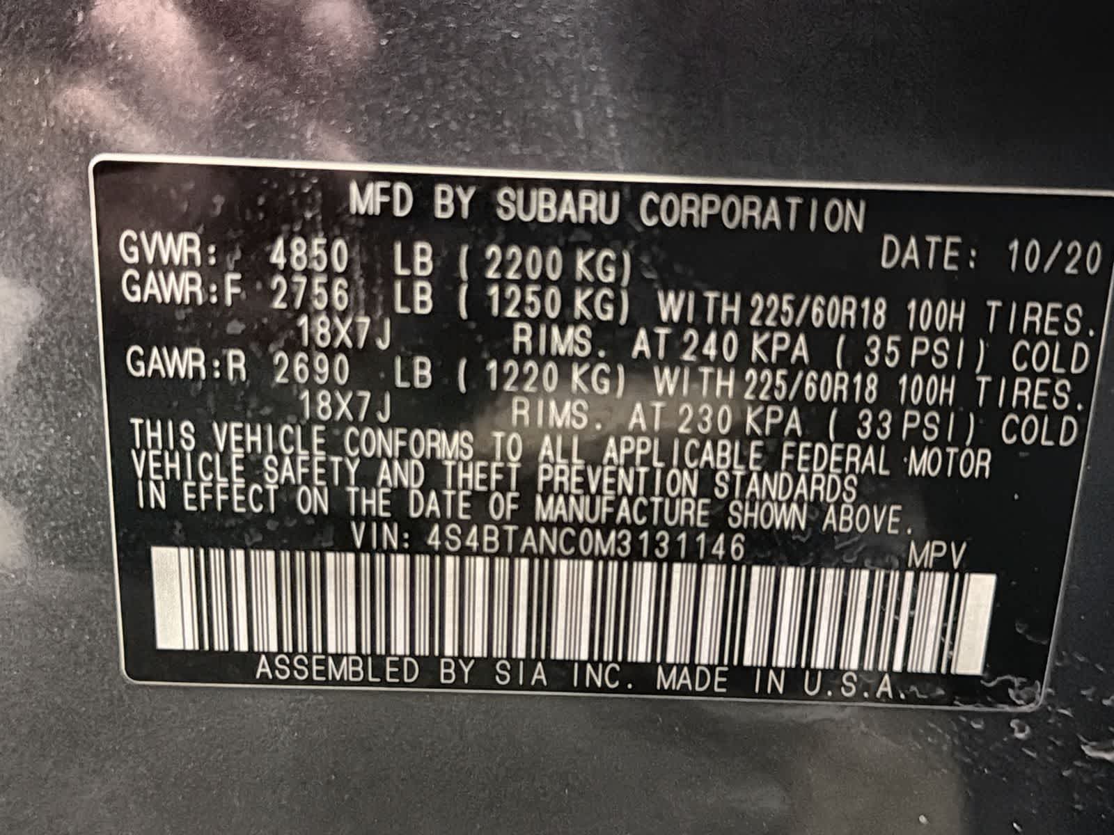 Thumbnail: 2021 Subaru Outback - 38