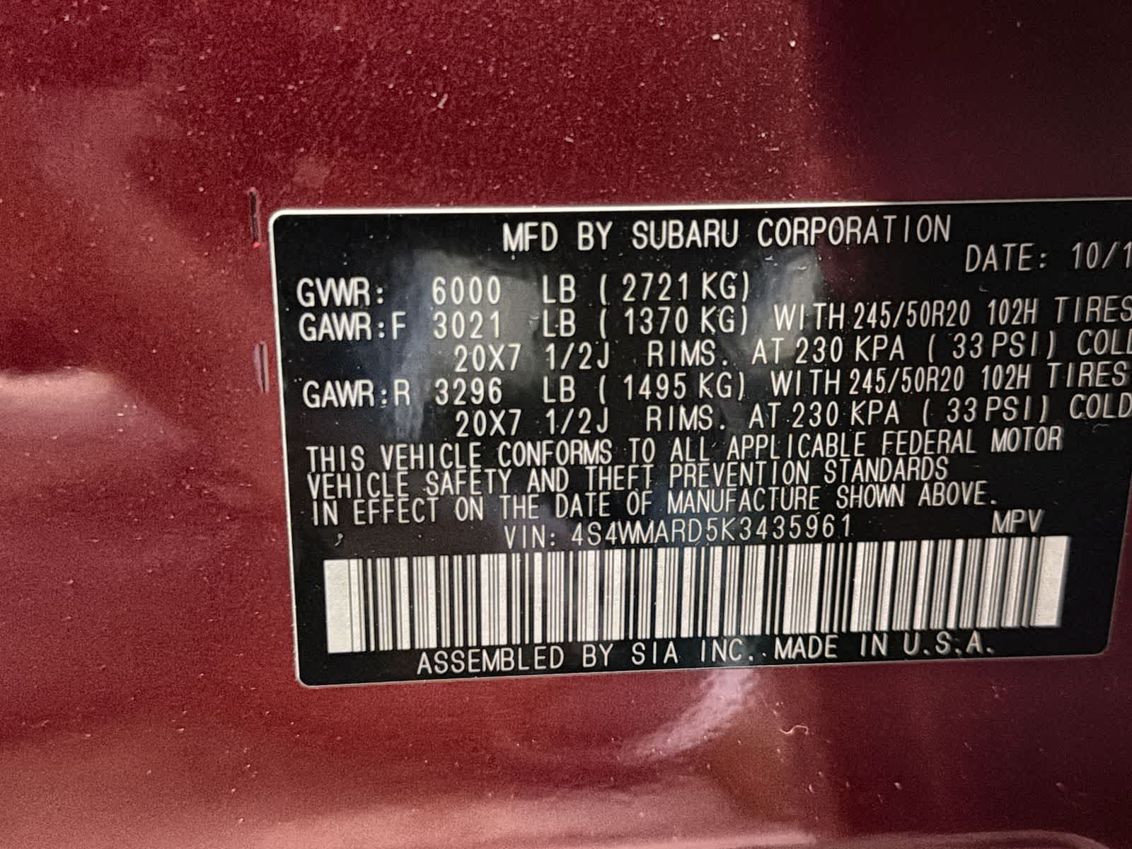 Thumbnail: 2019 Subaru Ascent - 39