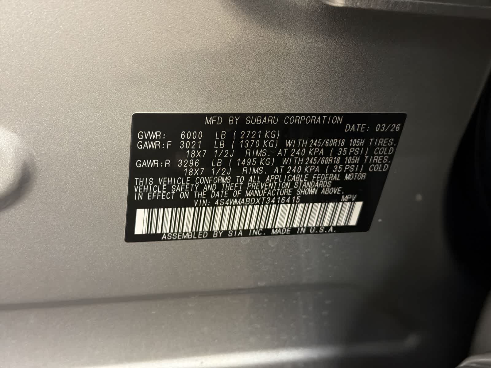 Thumbnail: 2026 Subaru Ascent - 33