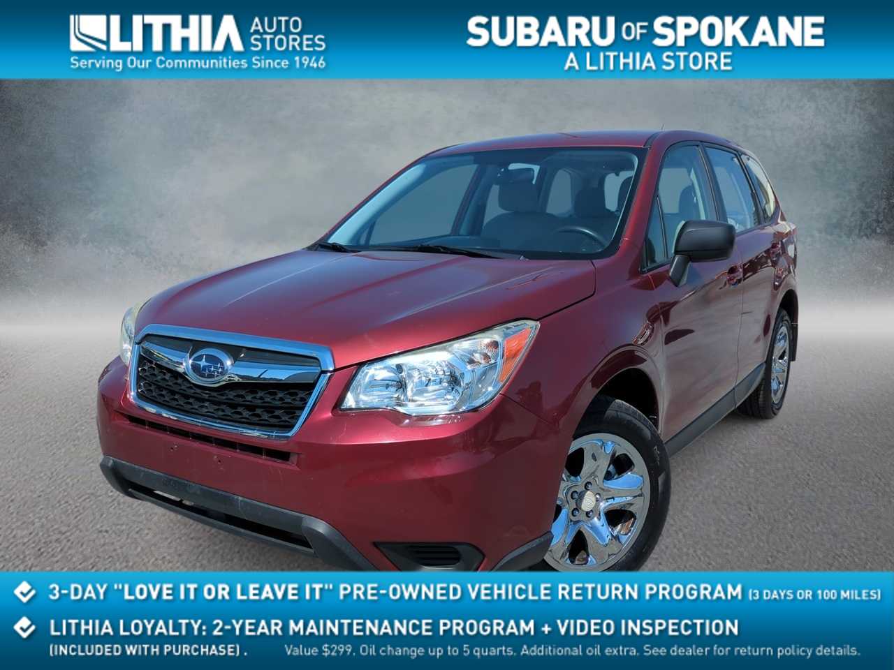 2015 Subaru Forester 2.5i -
                  Spokane, WA