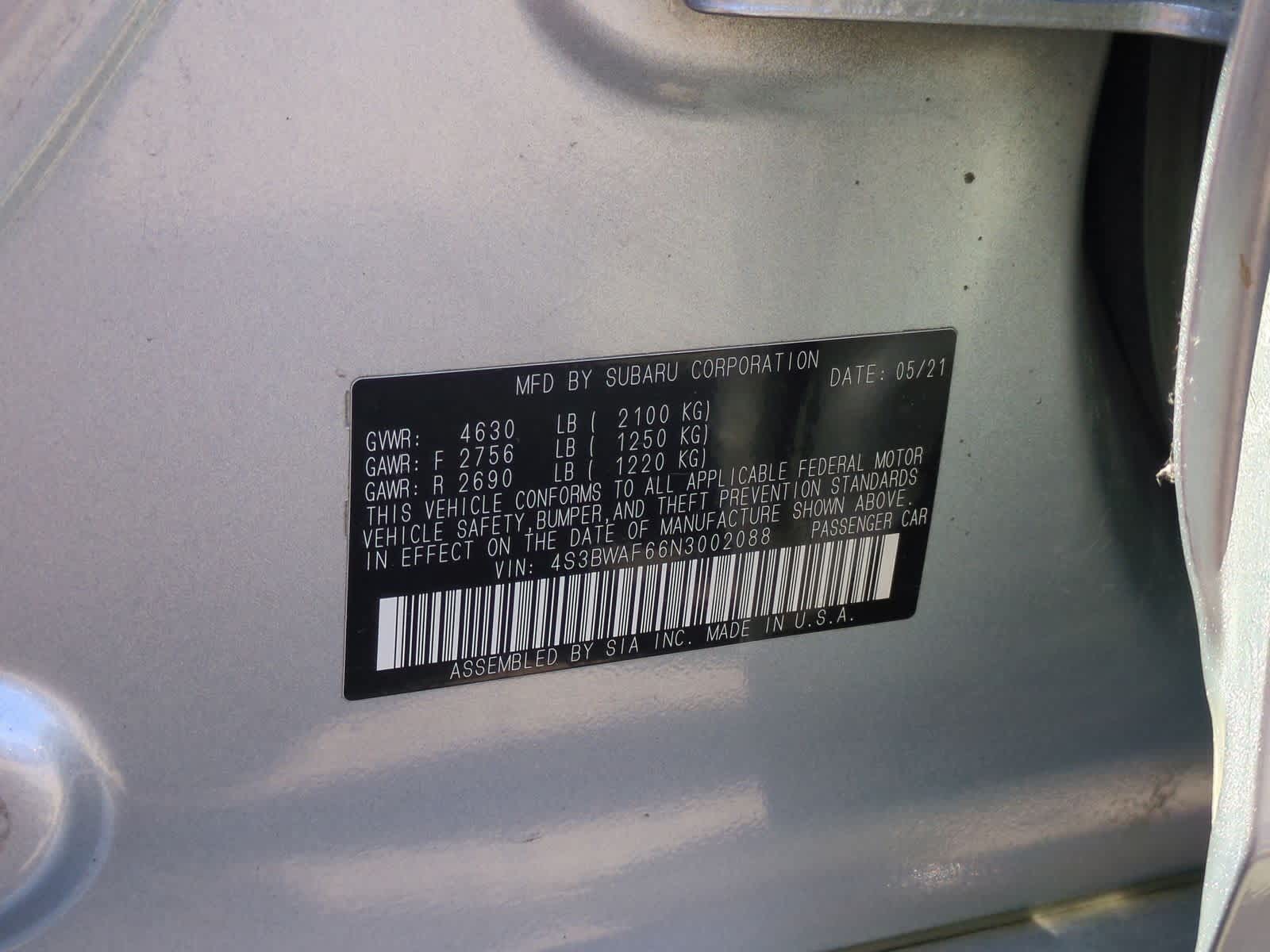 Thumbnail: 2022 Subaru Legacy - 35