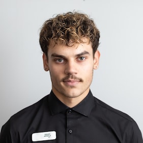 Staff member Isaiah Arnold from 17703d7b8581