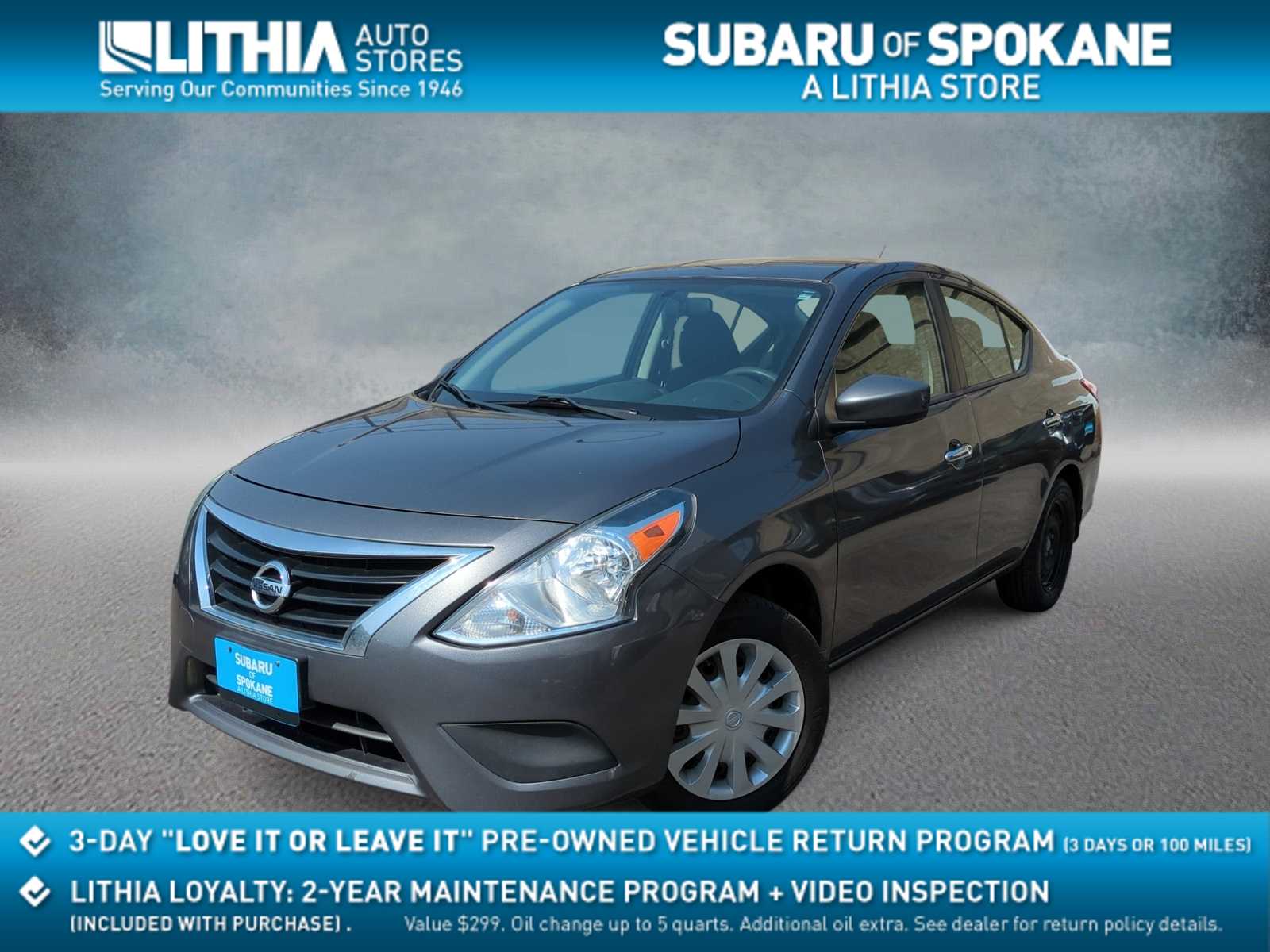 2016 Nissan Versa SV -
                  Spokane, WA