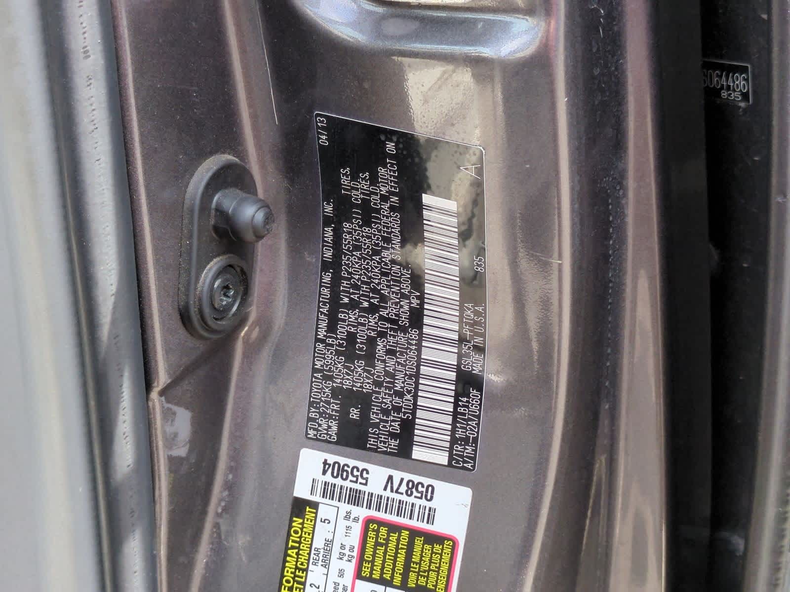 Thumbnail: 2013 Toyota Sienna - 37