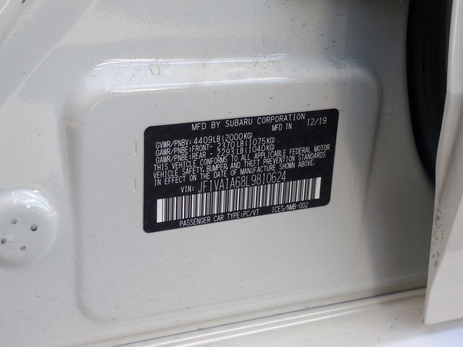 Thumbnail: 2020 Subaru WRX - 33