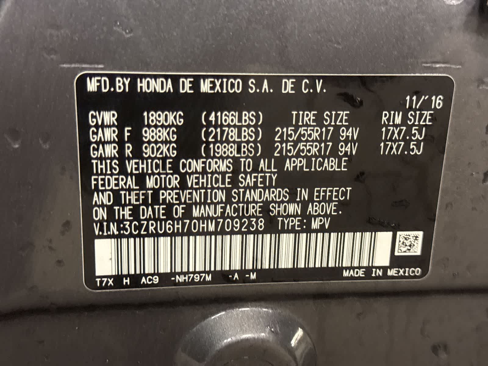 Thumbnail: 2017 Honda HR-V - 34