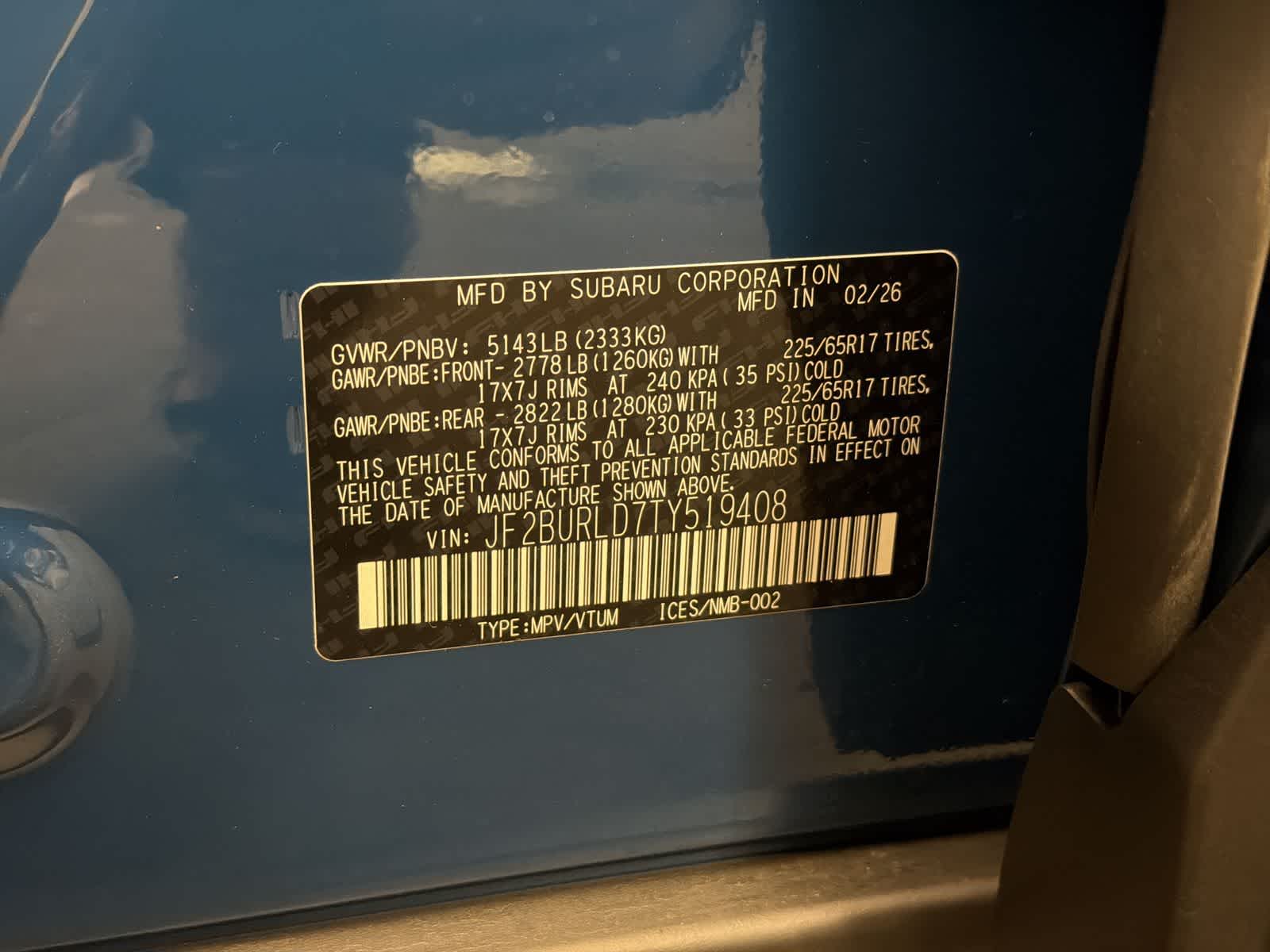 Thumbnail: 2026 Subaru Outback - 39