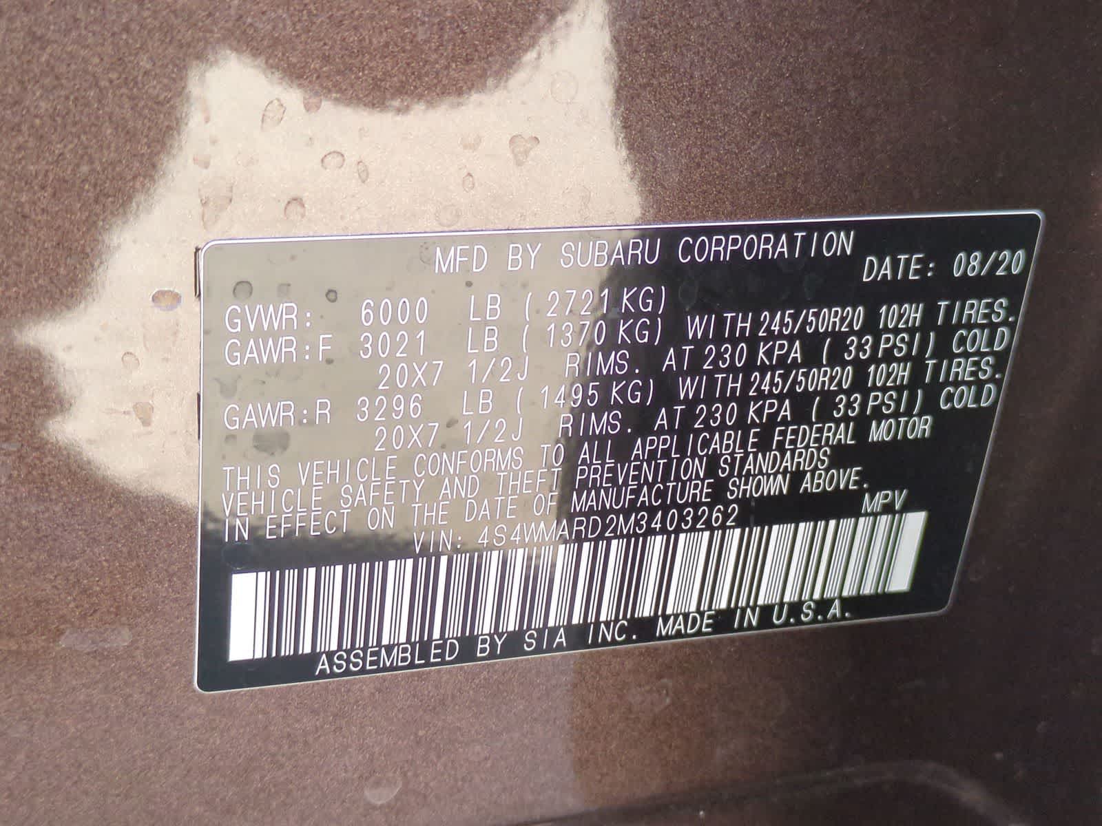 Thumbnail: 2021 Subaru Ascent - 35