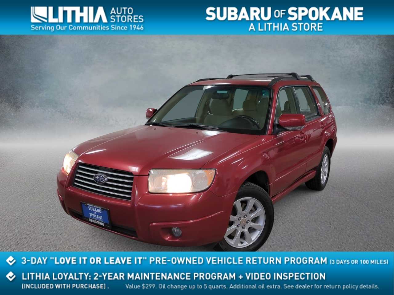 2008 Subaru Forester Premium -
                  Spokane, WA