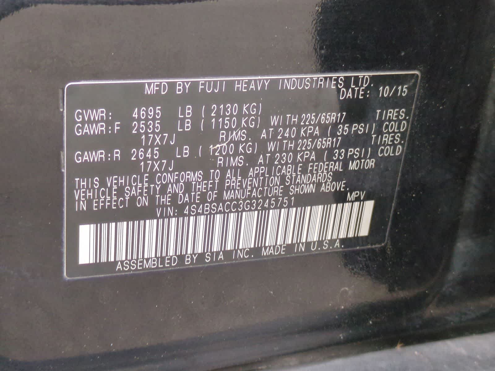 Thumbnail: 2016 Subaru Outback - 34