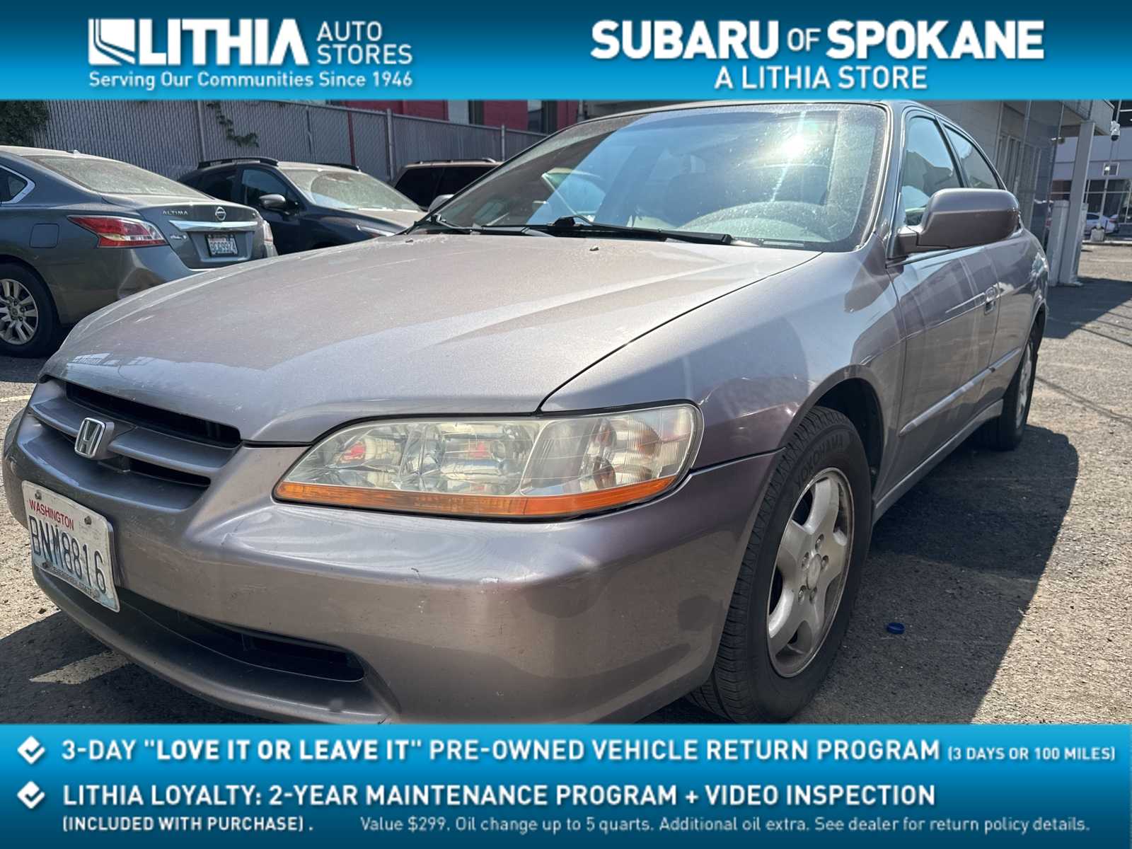 2000 Honda Accord EX-L -
                  Spokane, WA
