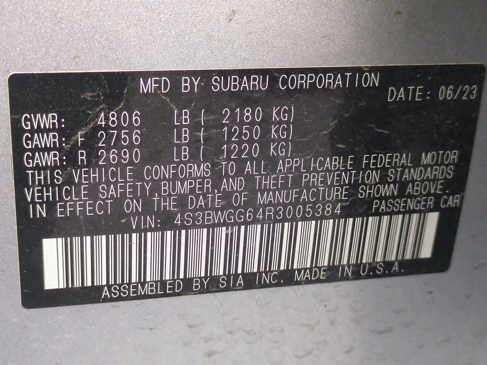 Thumbnail: 2024 Subaru Legacy - 36