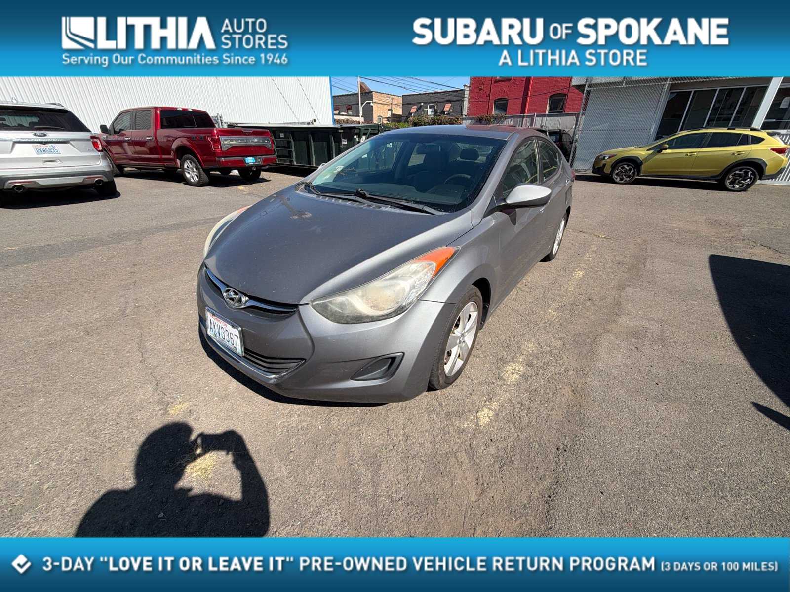 Used 2013 Hyundai Elantra GLS with VIN 5NPDH4AE1DH269242 for sale in Spokane, WA