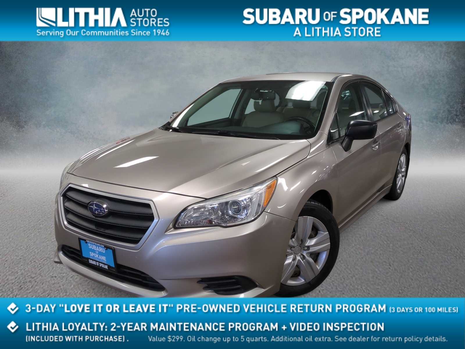 2016 Subaru Legacy 2.5i -
                  Spokane, WA