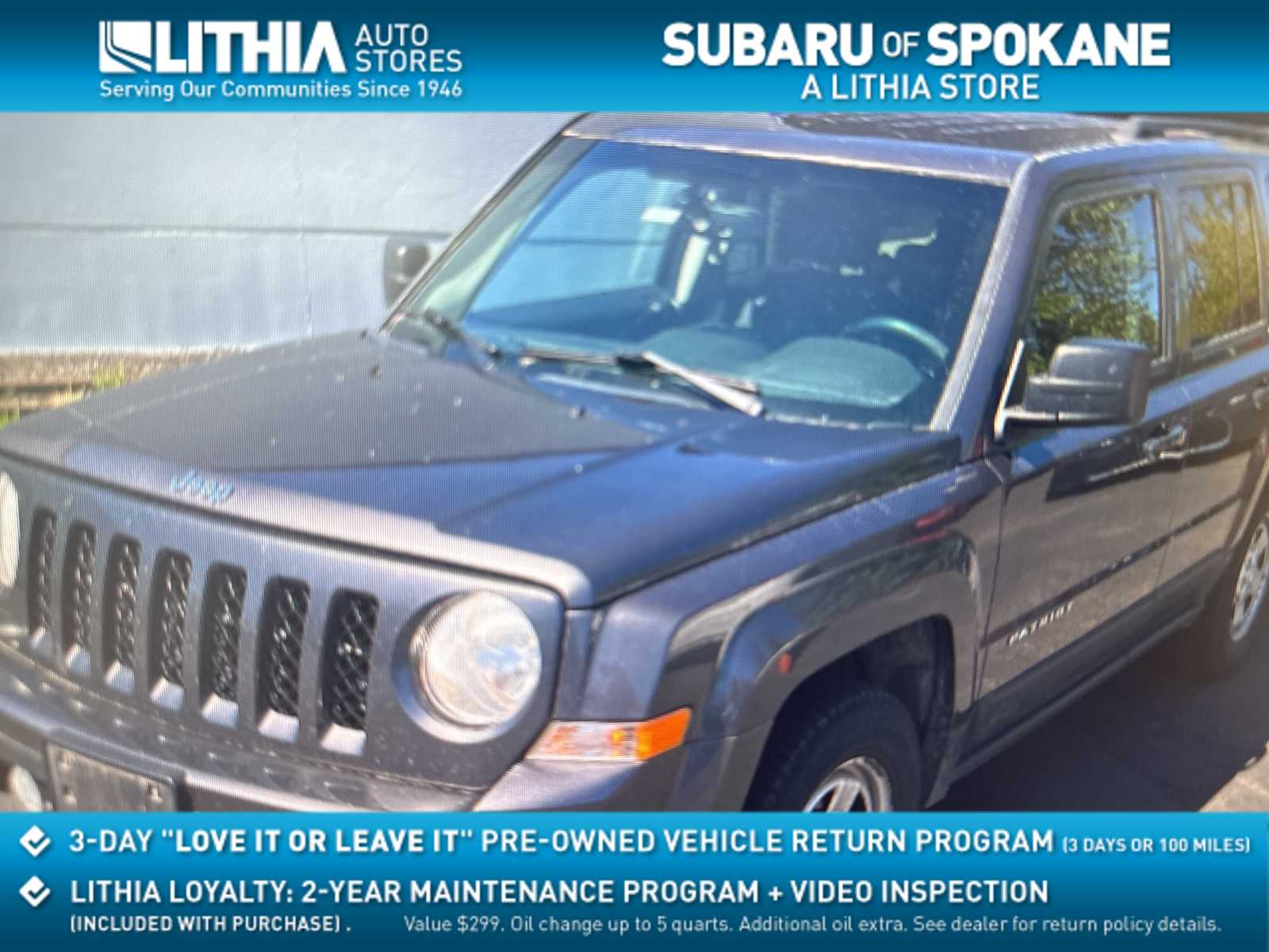 2016 Jeep Patriot Sport -
                  Spokane, WA