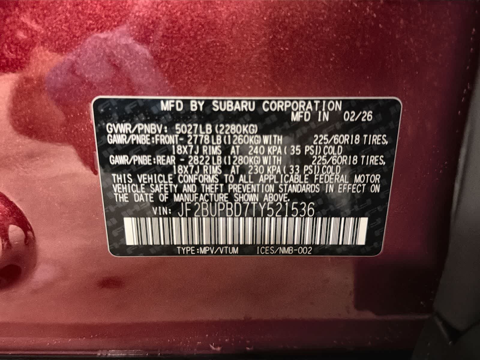 Thumbnail: 2026 Subaru Outback - 39