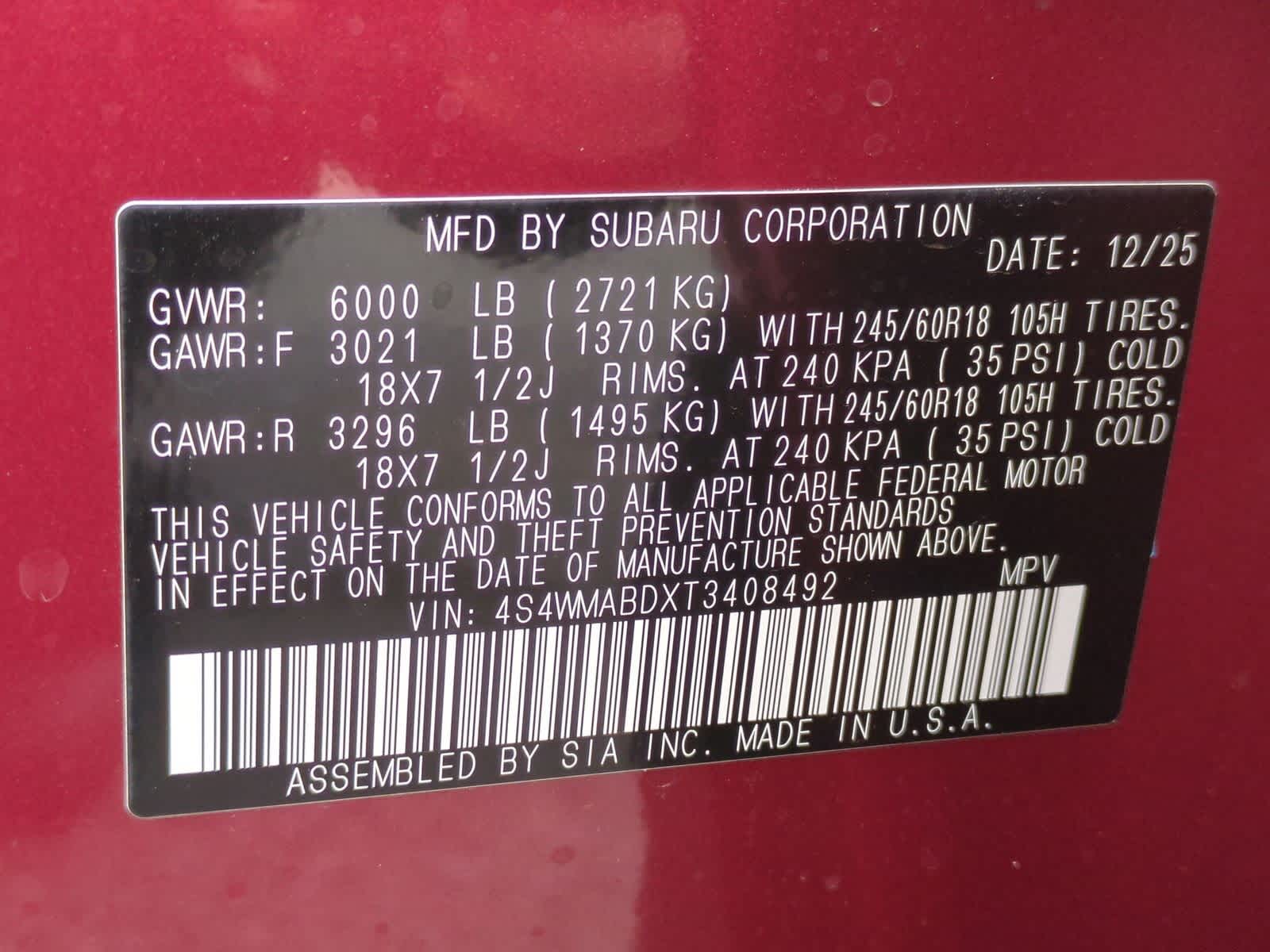 Thumbnail: 2026 Subaru Ascent - 34