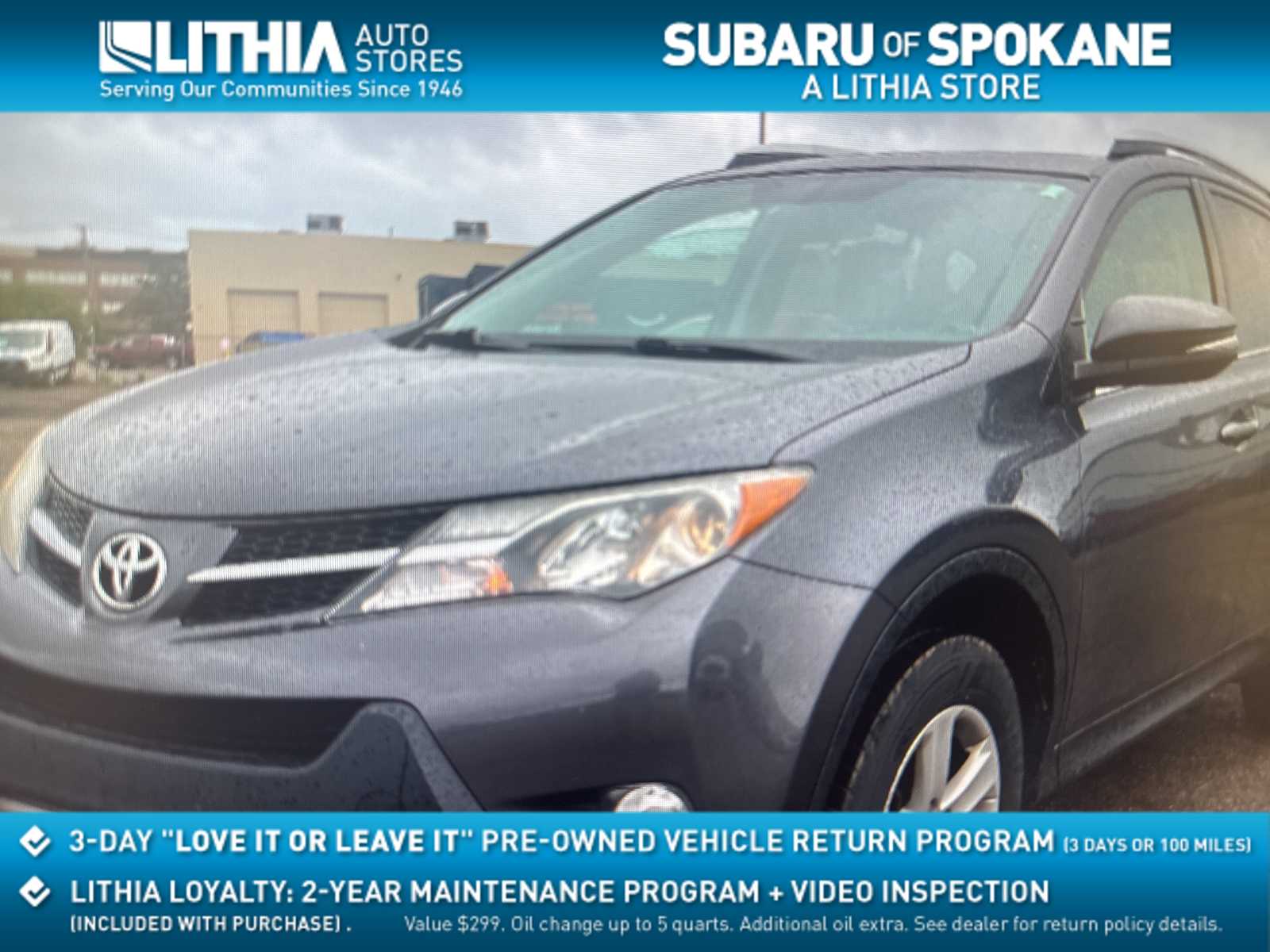2014 Toyota RAV4 XLE Hero Image