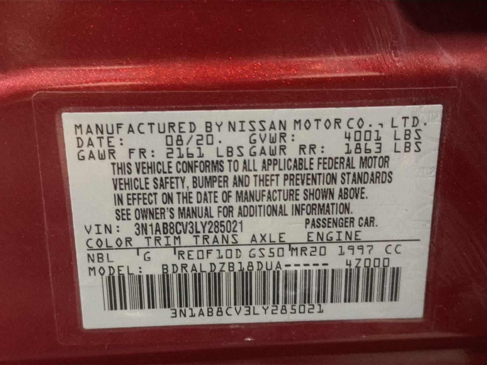 Thumbnail: 2020 Nissan Sentra - 34