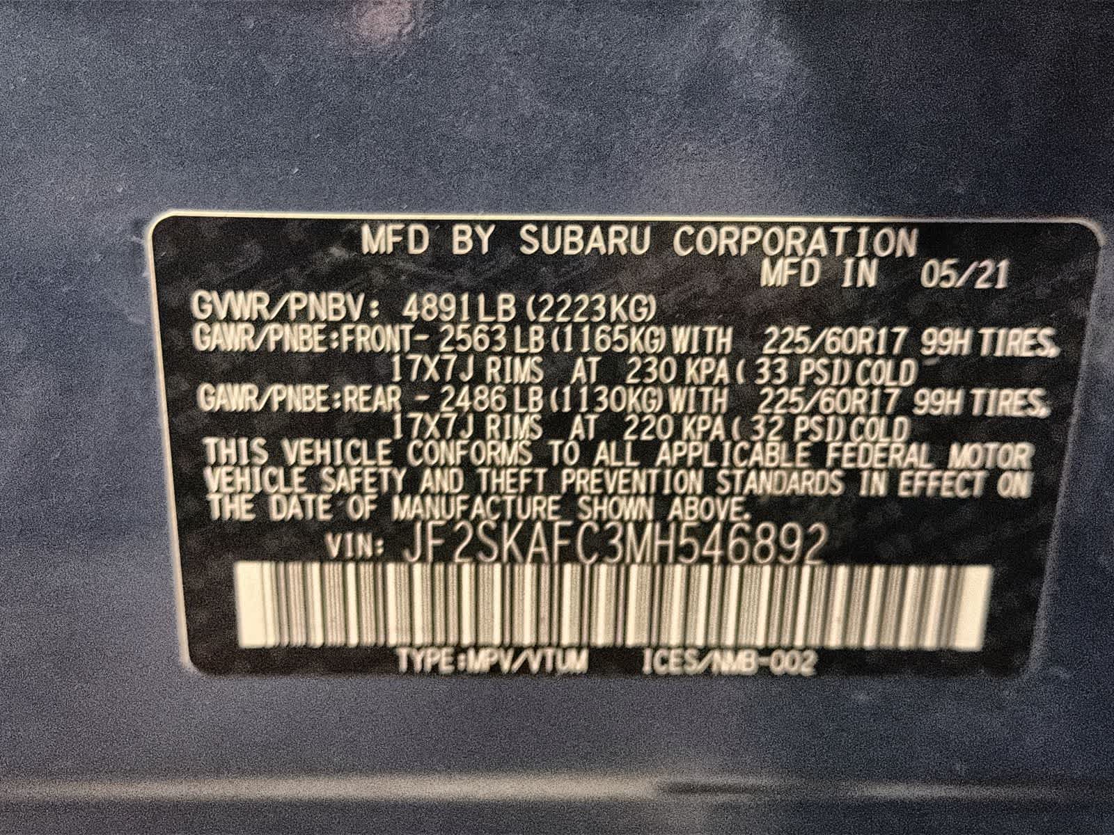 Thumbnail: 2021 Subaru Forester - 38