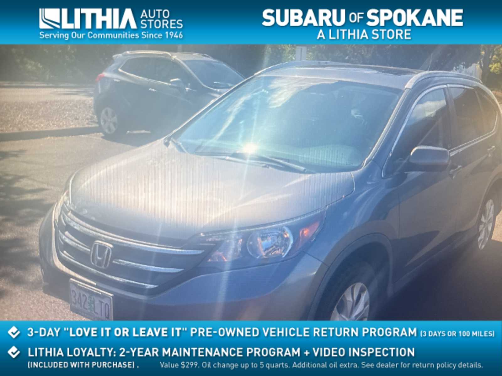 2013 Honda CR-V EX-L Hero Image