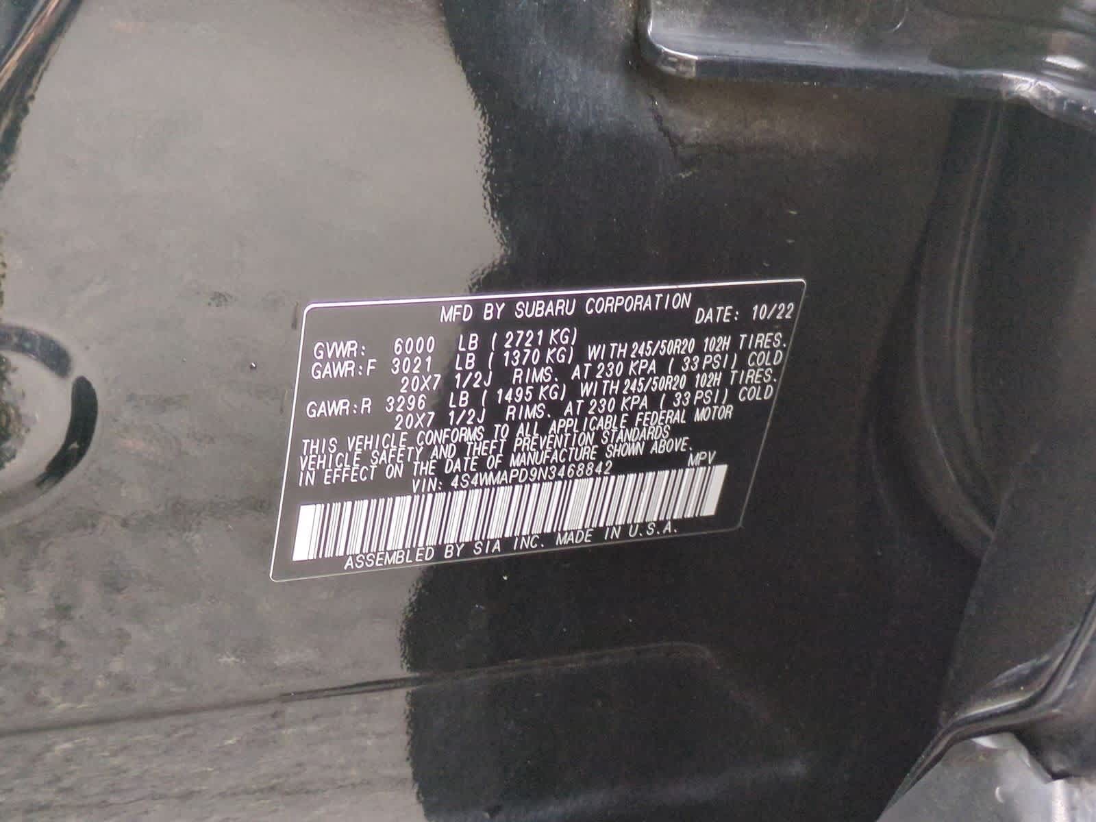 Thumbnail: 2022 Subaru Ascent - 36