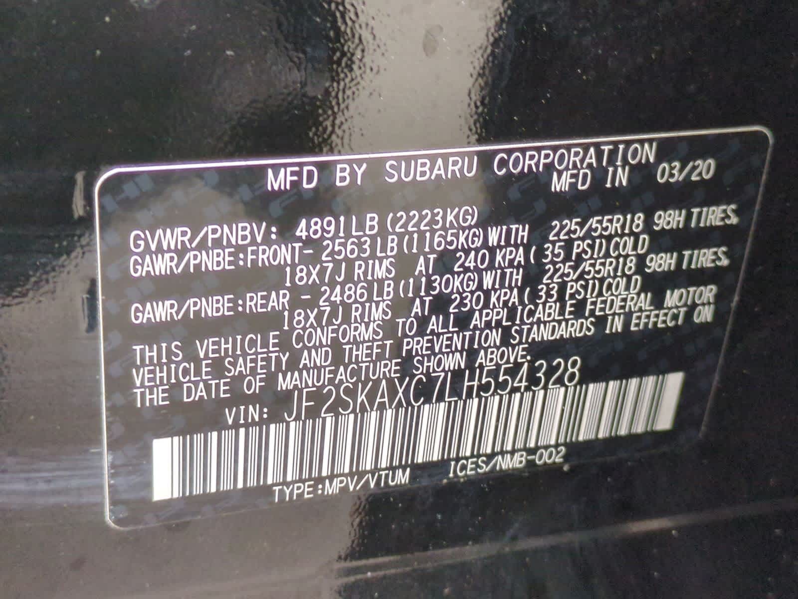 Thumbnail: 2020 Subaru Forester - 36