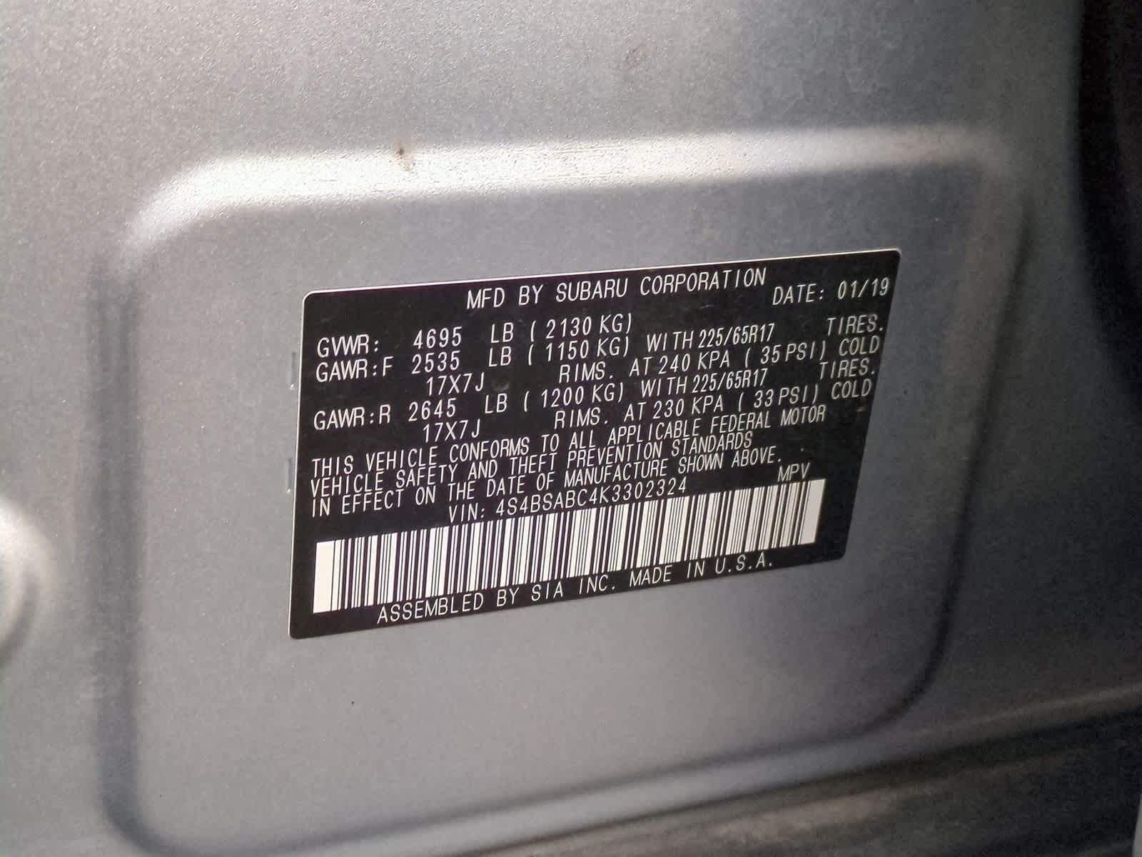 Thumbnail: 2019 Subaru Outback - 34