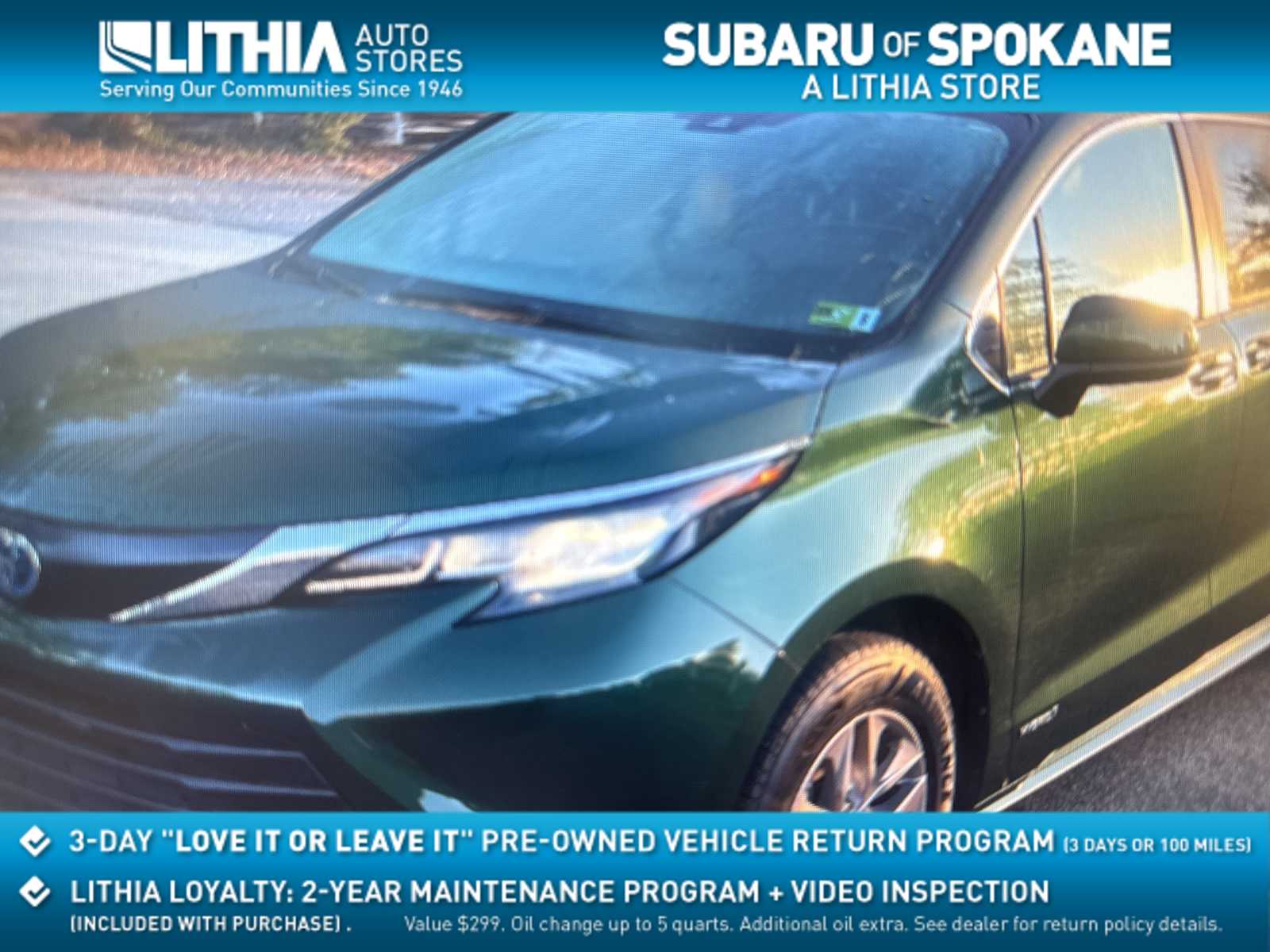 Thumbnail: 2021 Toyota Sienna - 1