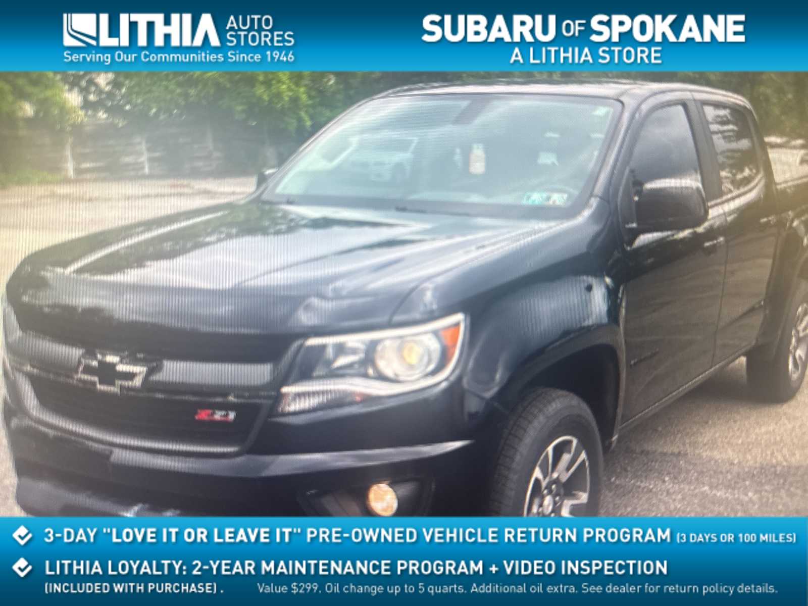 2016 Chevrolet Colorado Z71 Hero Image