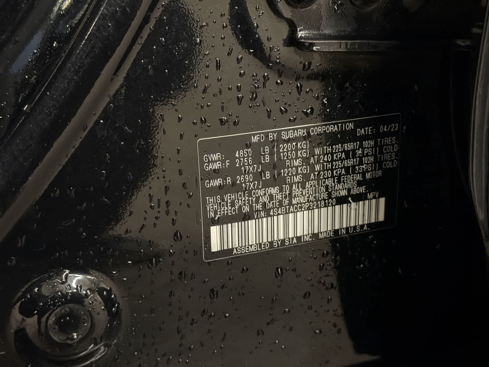 Thumbnail: 2023 Subaru Outback - 37