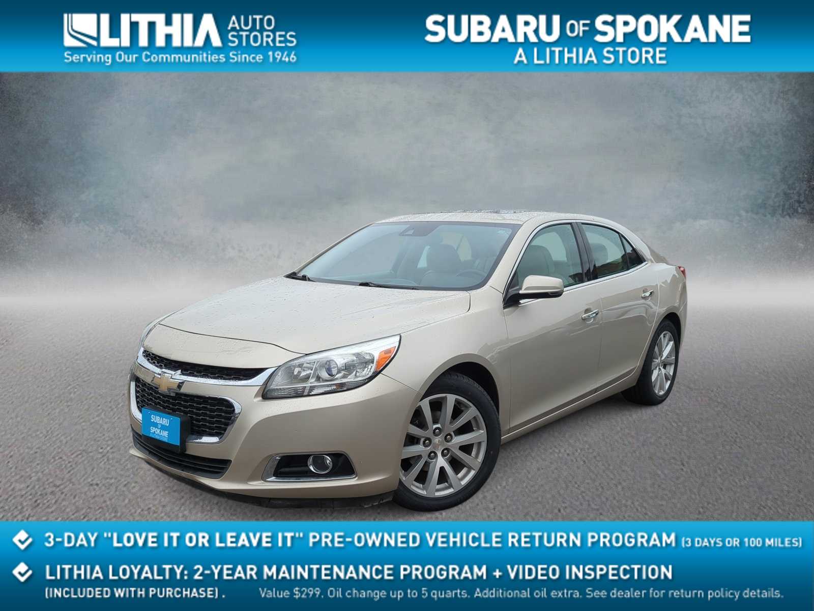 2015 Chevrolet Malibu LTZ -
                  Spokane, WA