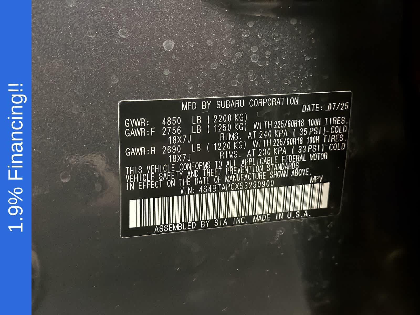 Thumbnail: 2025 Subaru Outback - 37