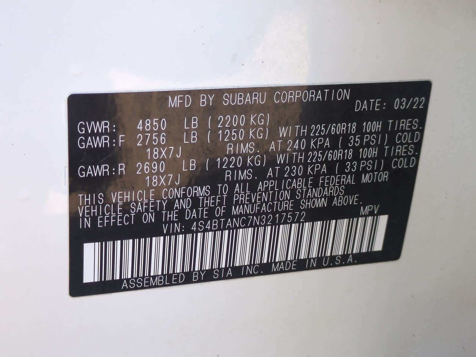 Thumbnail: 2022 Subaru Outback - 36