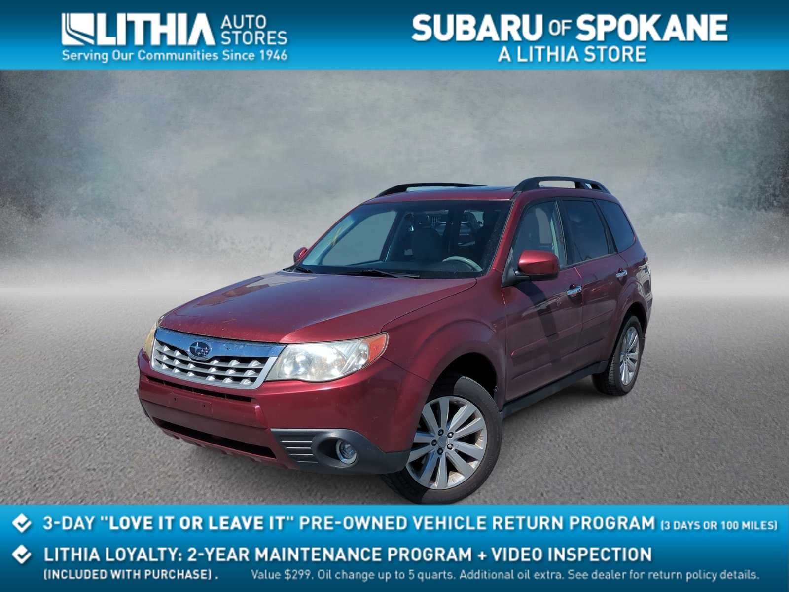 2013 Subaru Forester Limited -
                  Spokane, WA