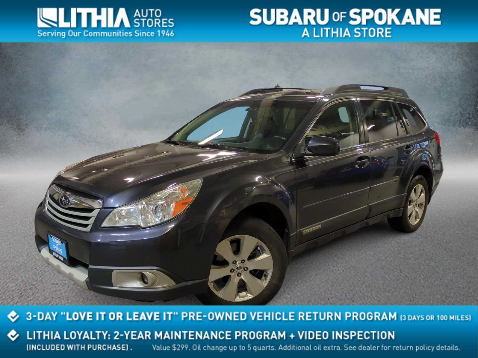 2012 Subaru Outback 3.6R Limited -
                  Spokane, WA