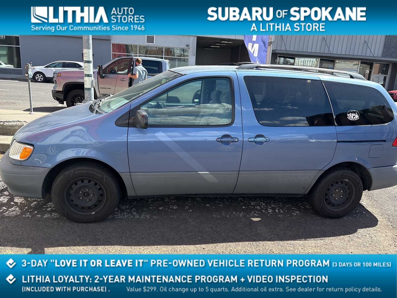 2002 Toyota Sienna LE -
                  Spokane, WA