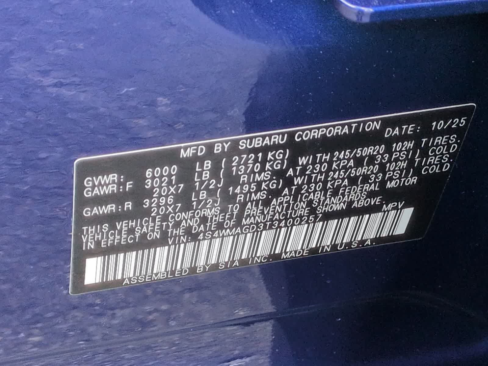 Thumbnail: 2026 Subaru Ascent - 38