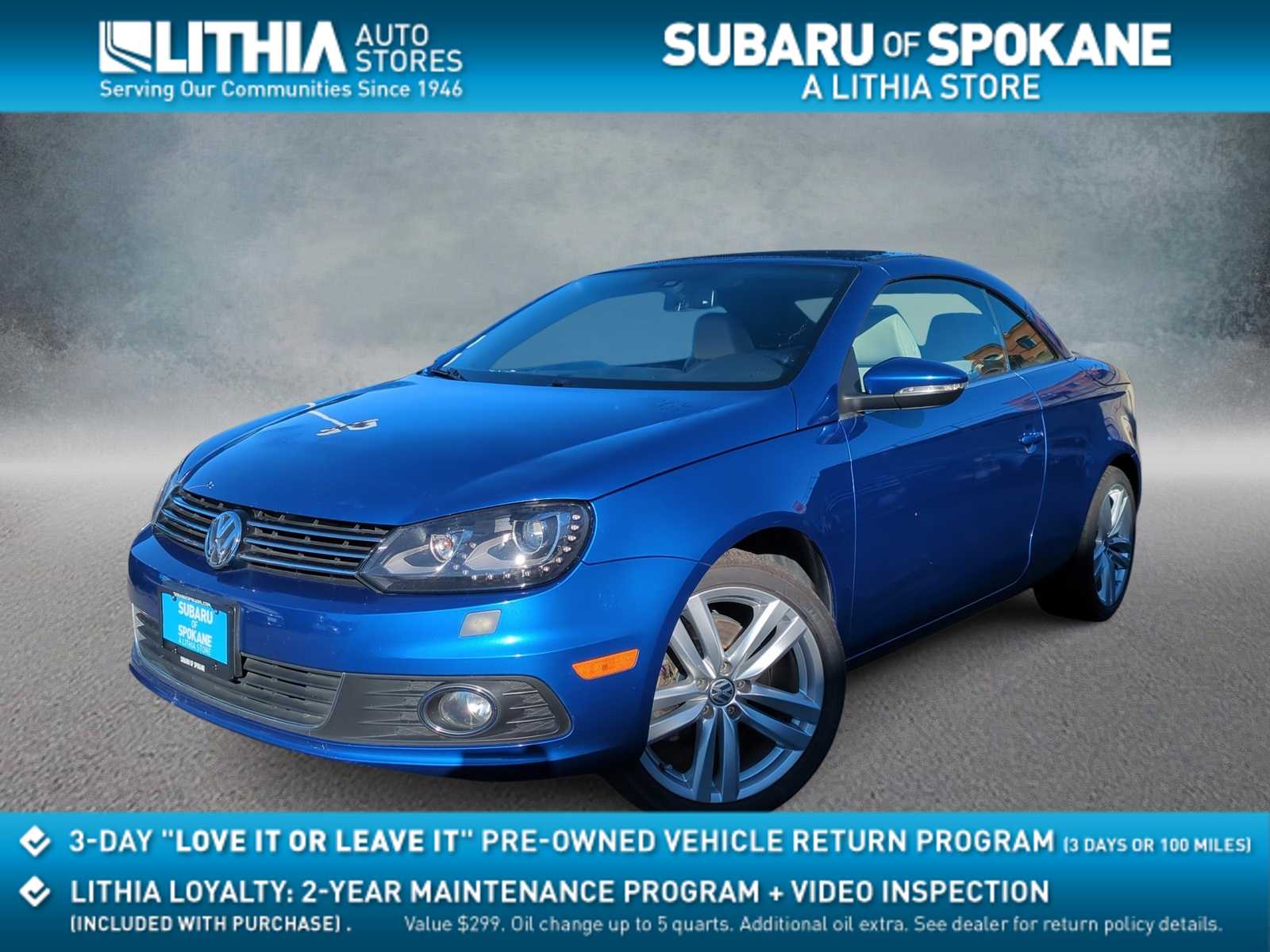 2012 Volkswagen Eos Executive -
                  Spokane, WA