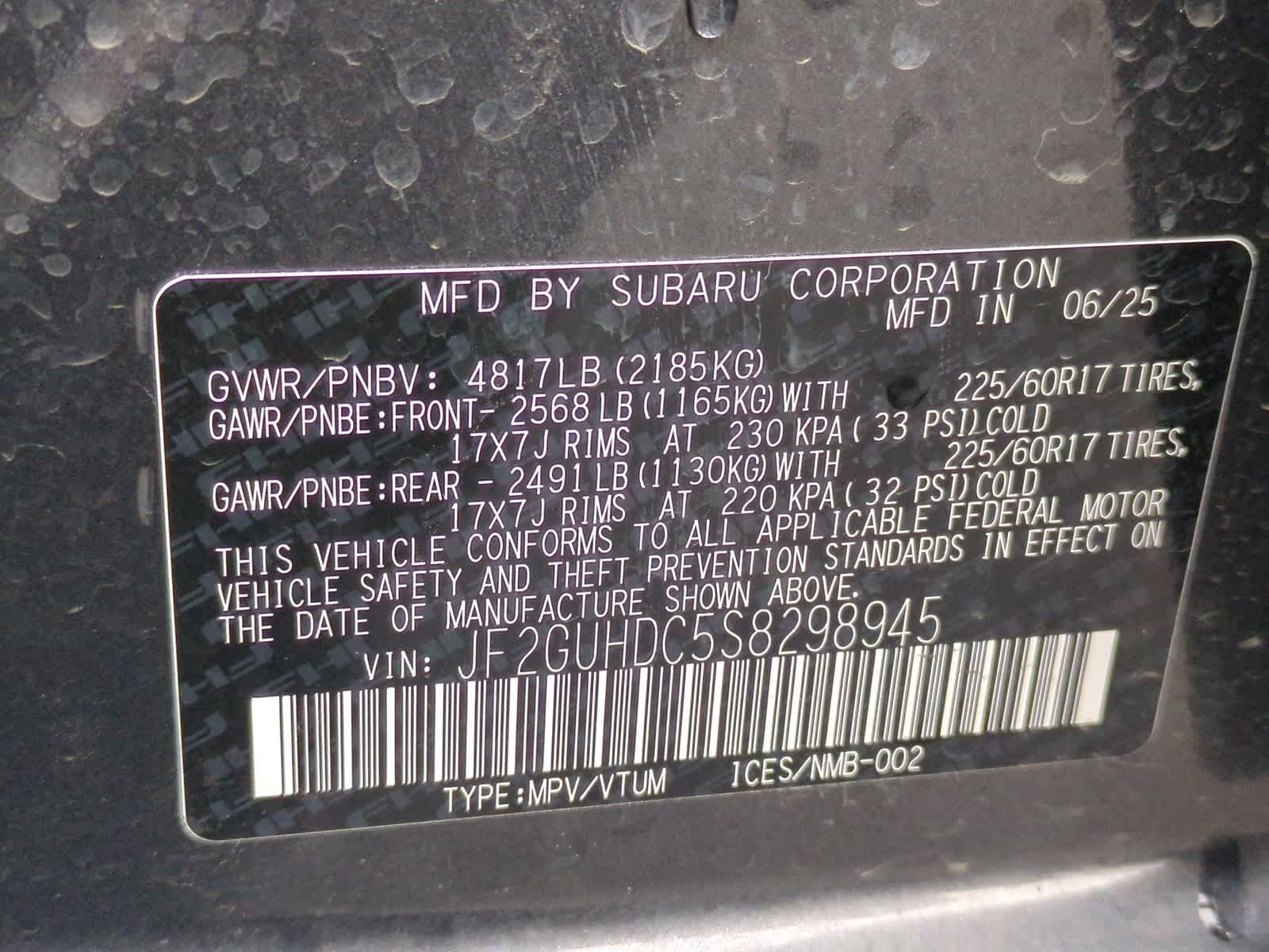 Thumbnail: 2025 Subaru Crosstrek - 36