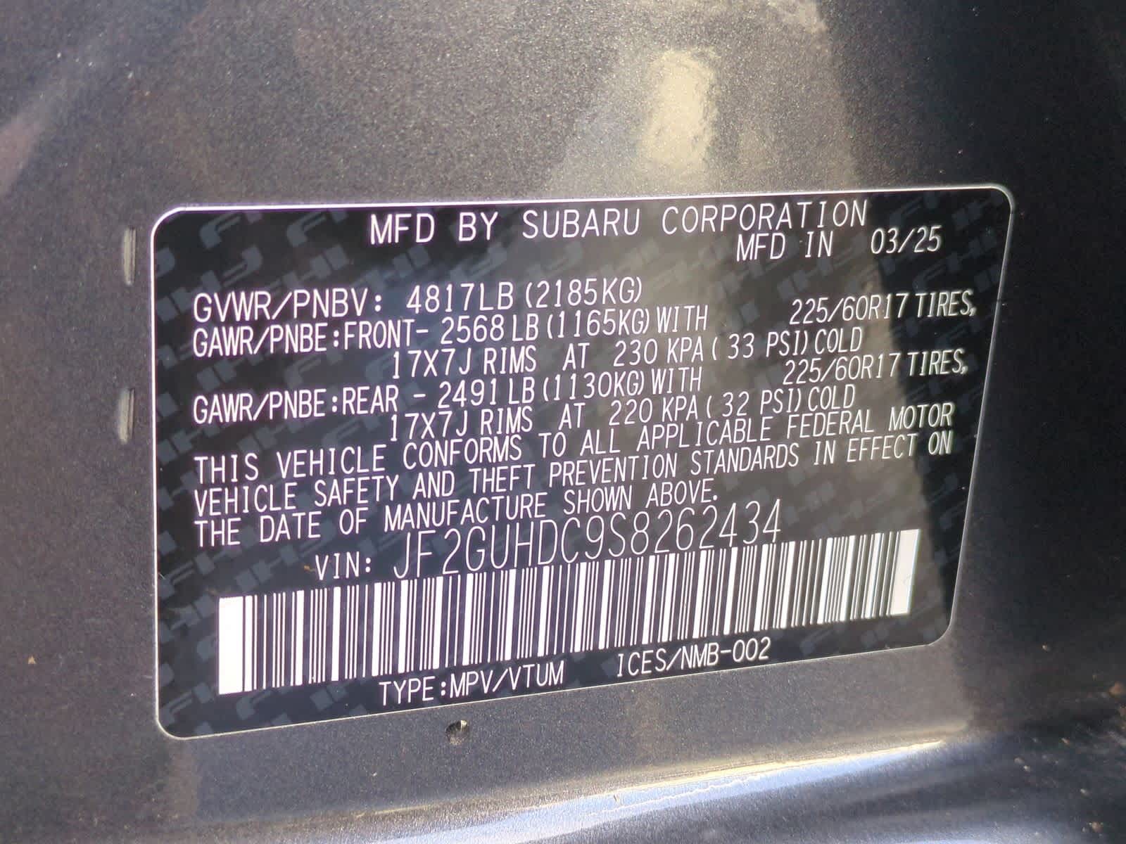 Thumbnail: 2025 Subaru Crosstrek - 36