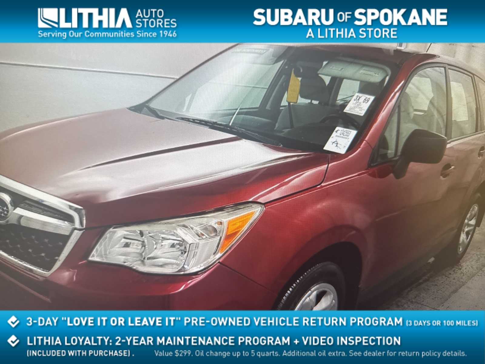 2015 Subaru Forester 2.5i -
                  Spokane, WA