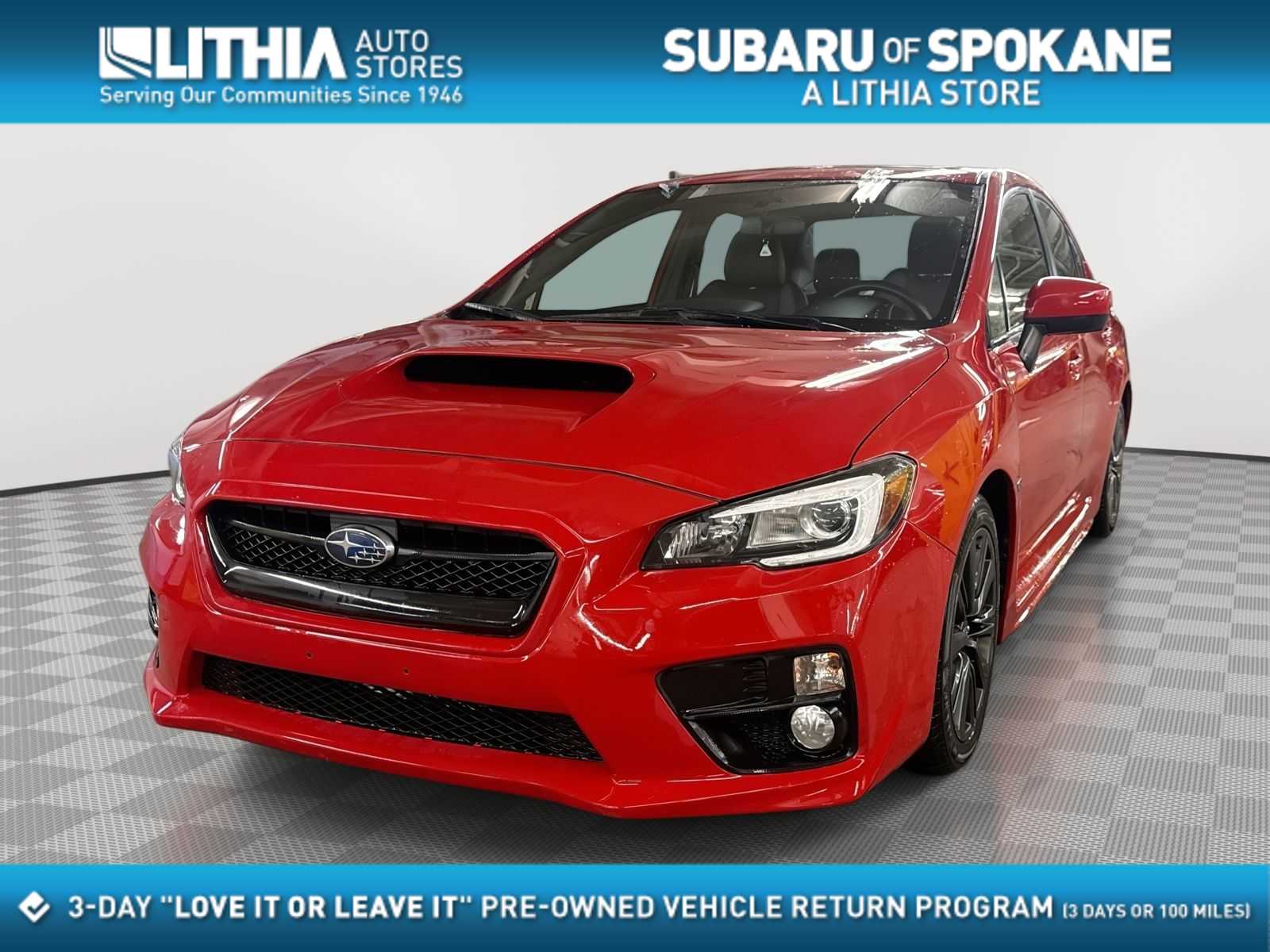 2015 Subaru WRX Limited -
                  Spokane, WA