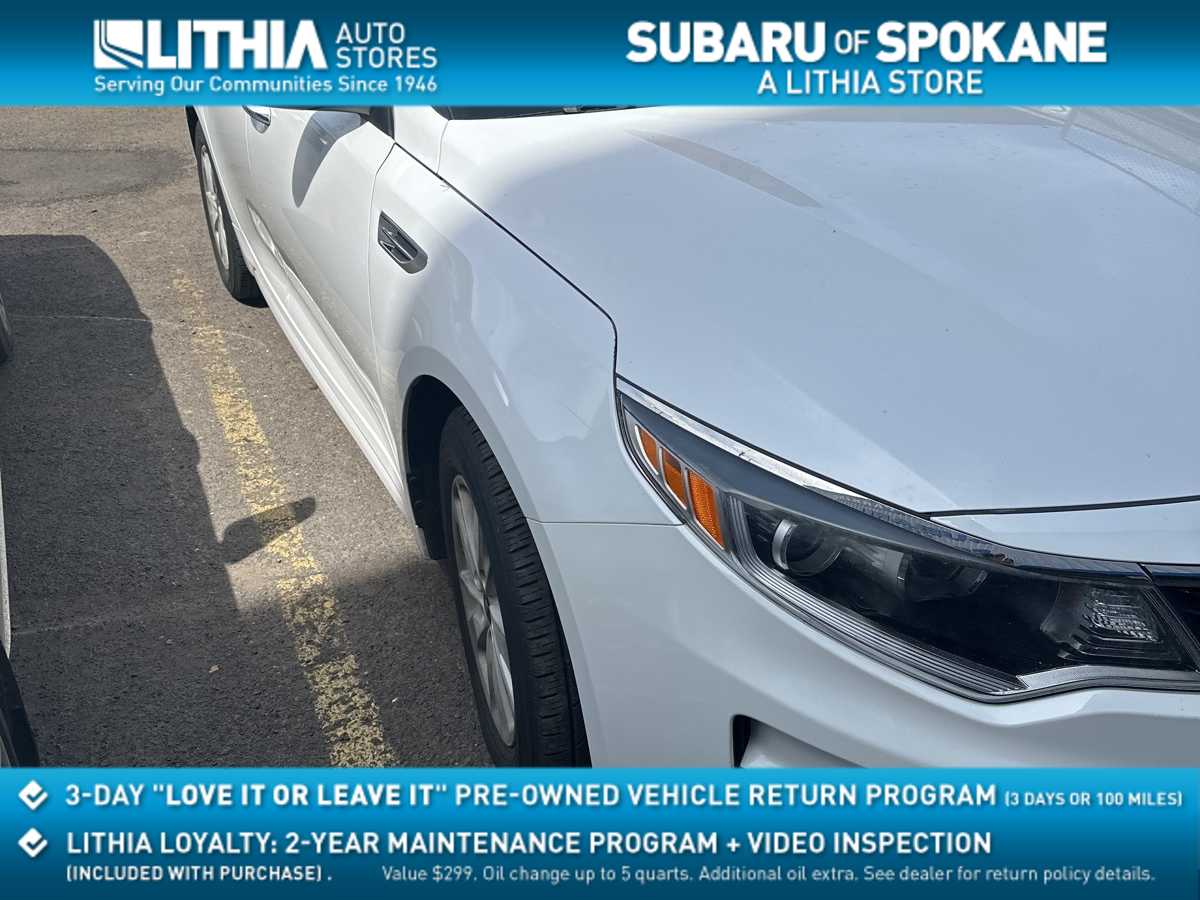 2016 Kia Optima LX Hero Image