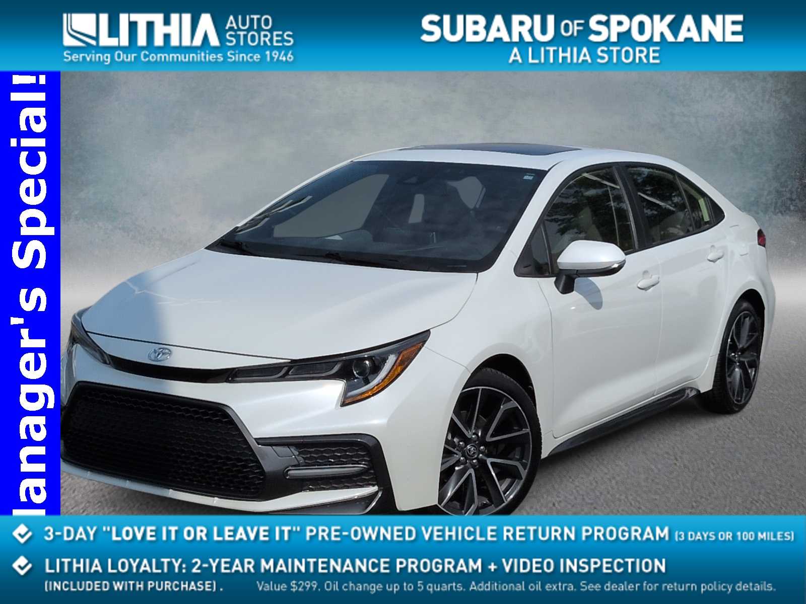 2020 Toyota Corolla SE